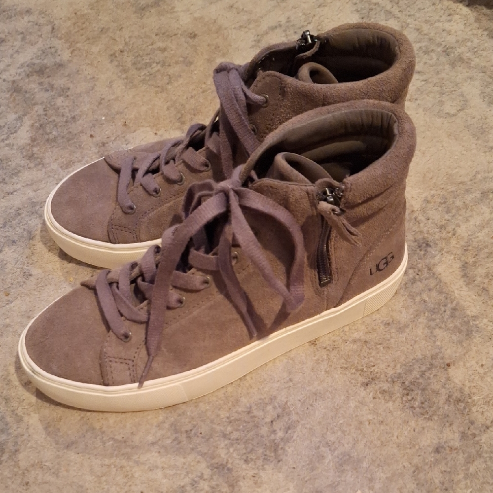Ugg Leather Suede Hi-Tops